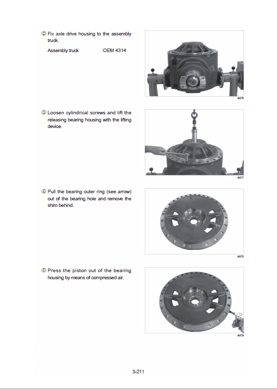 Case 1221F Wheel Loader Service Manual Workshop Guide