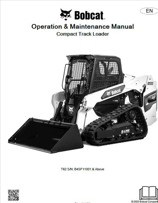 Bobcat T62 Compact Track Loader Service Repair Manual