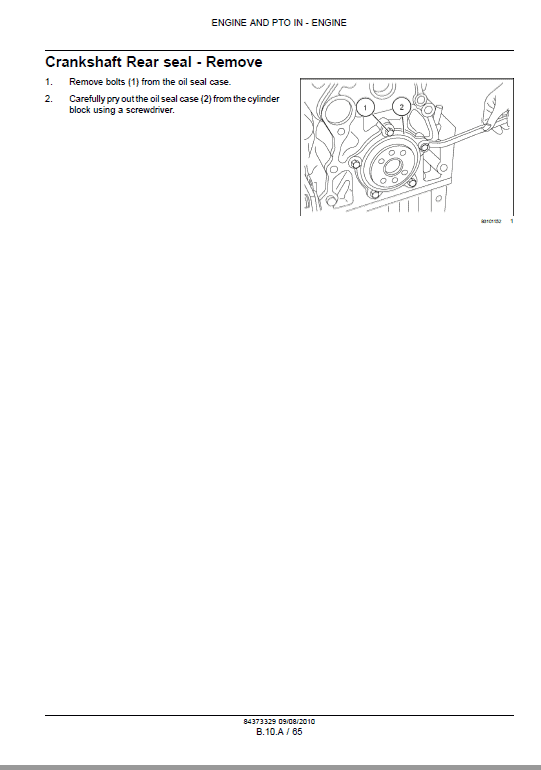 S4L2, S4L Engine Repair Service Manual Workshop Guide