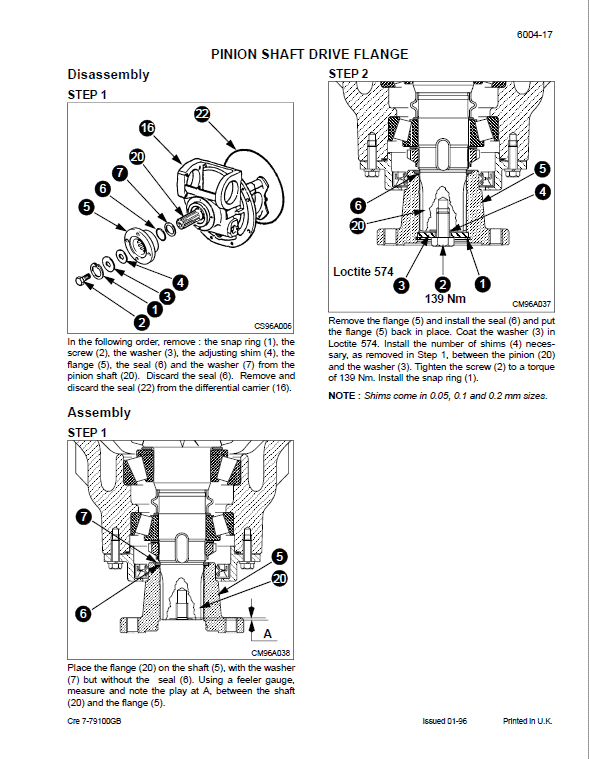 Case 1188 Excavator Service Manual Workshop Guide