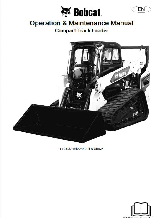 Bobcat T76 Compact Track Loader Service Repair Manual