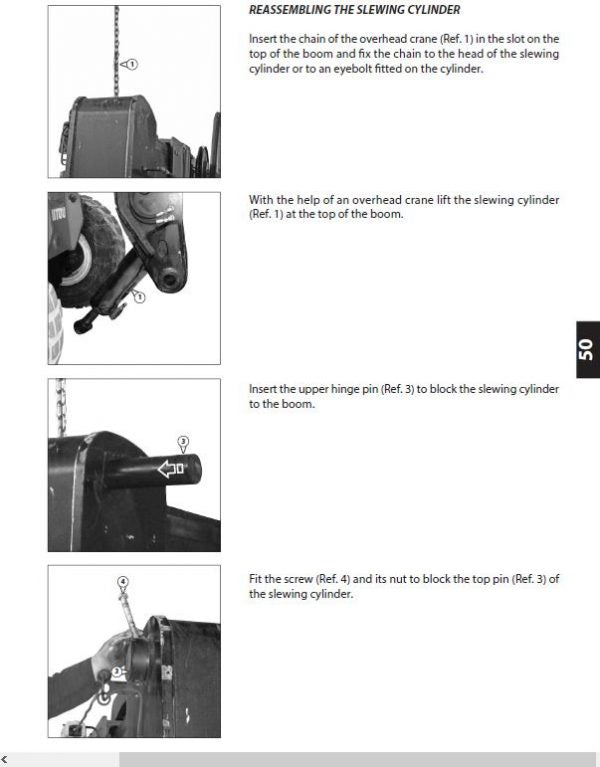 Manitou MHT 10230 129M ST4 S1, MHT-X 10230 129M ST3A S1 Telehandler Repair Manual