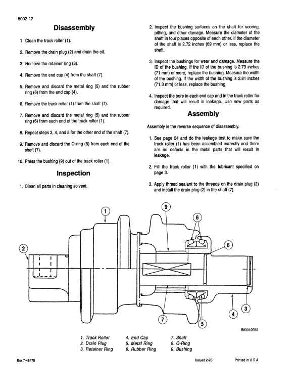 Case 9040 Excavator Service Manual Workshop Guide