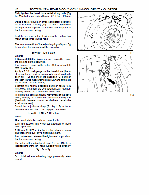 New Holland TK76, TK85, TK85M Tractor Service Manual Workshop Guide