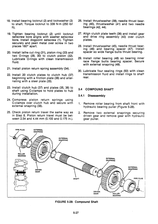 Ford Versatile 1150 Tractor Service Manual Workshop Guide