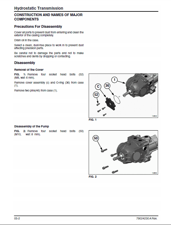 Challenger MT225B Tractor Service Manual Workshop Guide