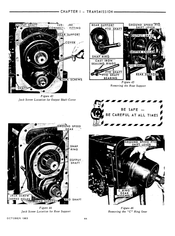 Ford 6000 Series Tractor Service Manual Workshop Guide