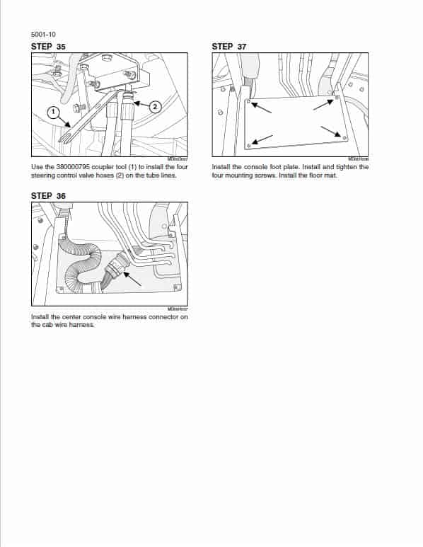 Case 280, 330, 380, 430, 480, 530 Steiger Tractor Service Manual Workshop Guide