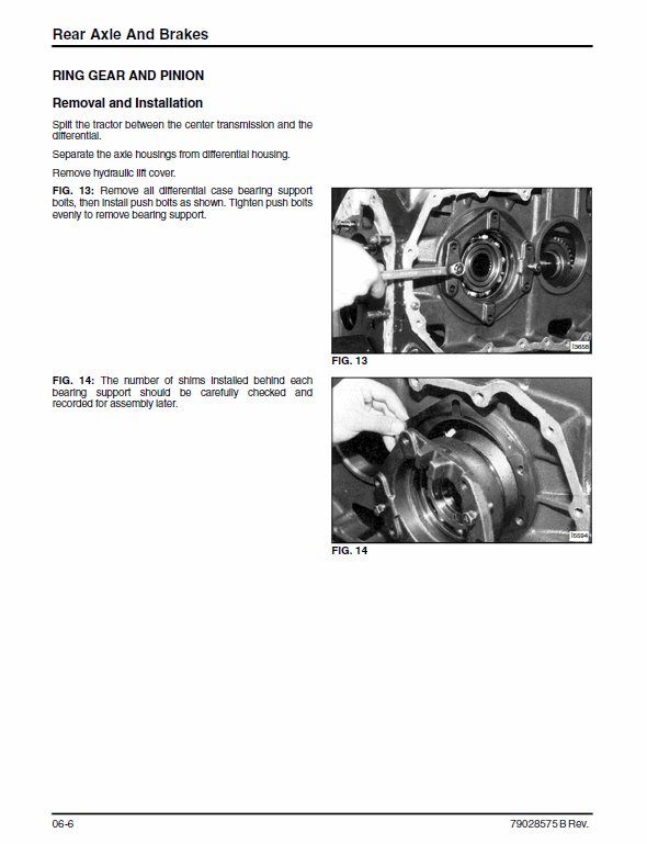 Challenger MT297B Tractor Service Manual Workshop Guide