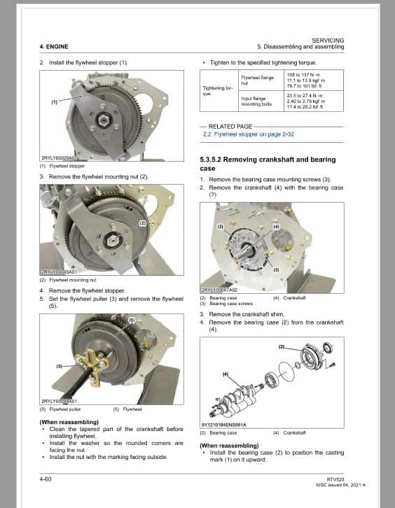 Kubota RTV520 Utility Vehicle Workshop Service Repair Manual