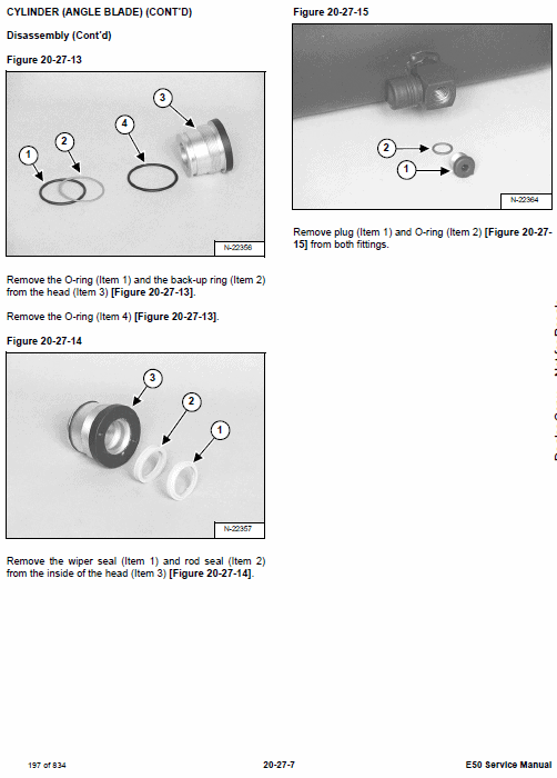 Bobcat E50 Compact Excavator Repair Service Manual Workshop Guide