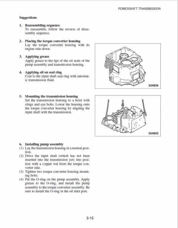 Mitsubishi FD15K, FD18K, FD20K, FD25K, FD30K, FD35K Forklift Service Manual
