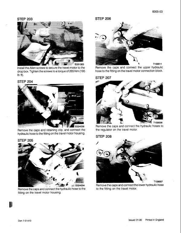 Case 888P, 888PA Excavator Service Manual Workshop Guide