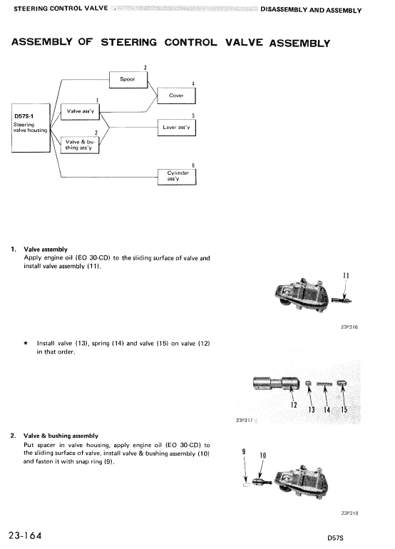 Komatsu D57S-1 Dozer Service Manual Workshop Guide