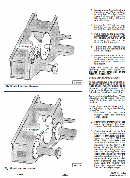 Bobcat 371 Skid-Steer Loader Service Manual Workshop Guide