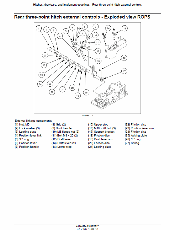 New Holland Workmaster 35 and 40 Tractor Service Manual Workshop Guide