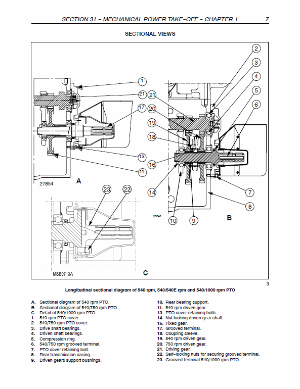 New Holland T4020, T4030, T4040 Tractor Service Manual Workshop Guide