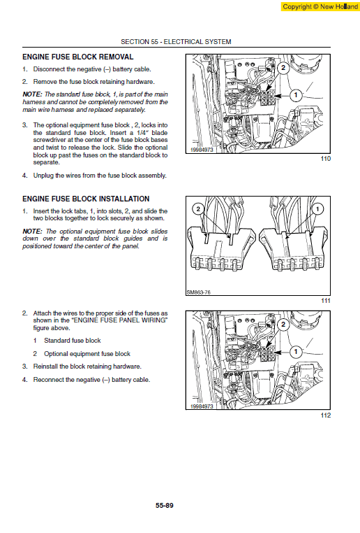 New Holland L140 and L150 SkidSteer Service Manual Workshop Guide