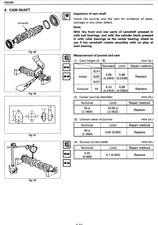Daewoo Solar S030 Plus and S035 Excavator Service Manual Workshop Guide