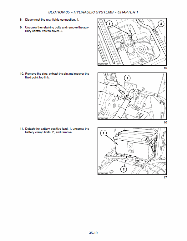 New Holland TK75VA, TK80A, TK80MA Tractor Service Manual Workshop Guide