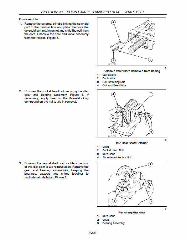 New Holland 5610S, 6610S, 7610S, 7010 Tractor Service Manual Workshop Guide