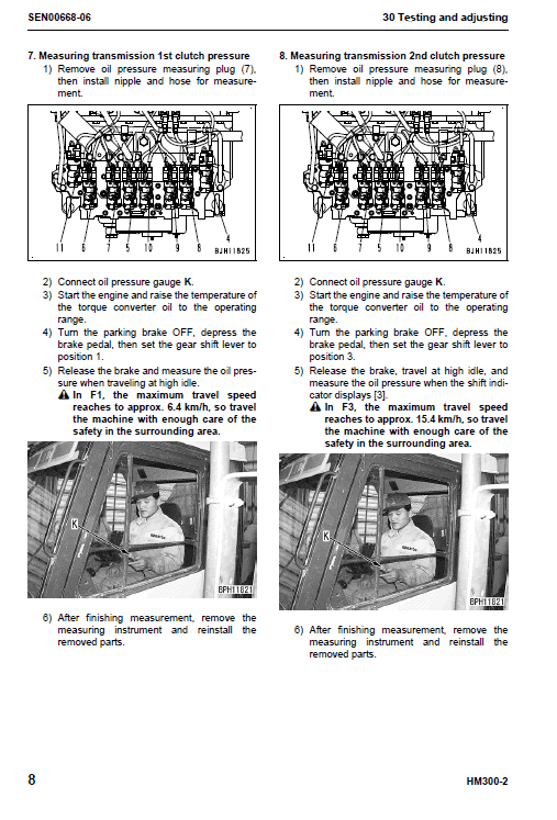 Komatsu HM300-2 Dump Truck Service Manual Workshop Guide