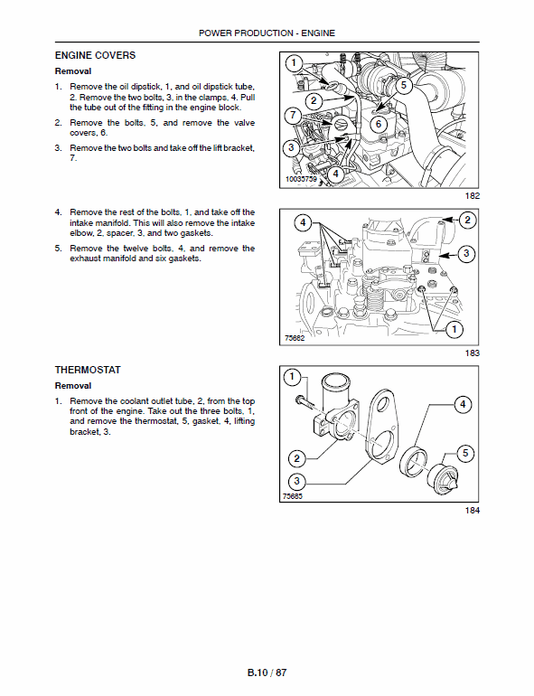 New Holland BW28, BW38 Bale Wagon Service Manual Workshop Guide