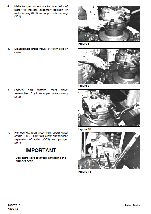 Daewoo Solar S220LL Excavator Service Manual Workshop Guide