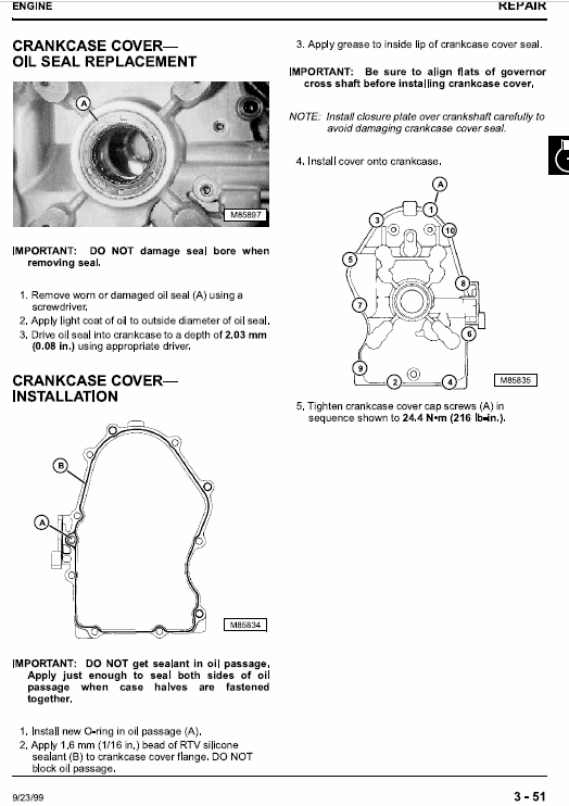 John Deere M653, M655, M665 ZTrak Repair Technical Manual Workshop Guide