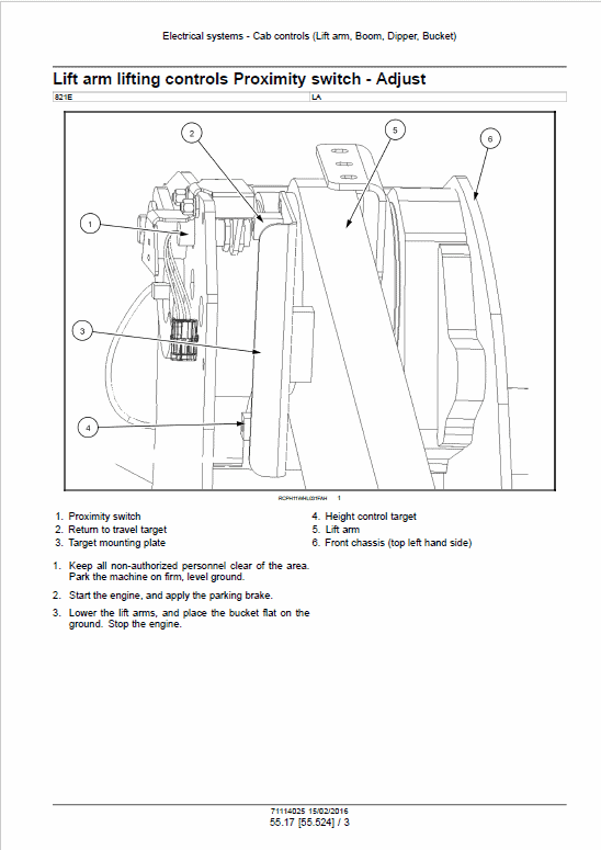 Case 821E Wheel Loader Service Manual Workshop Guide