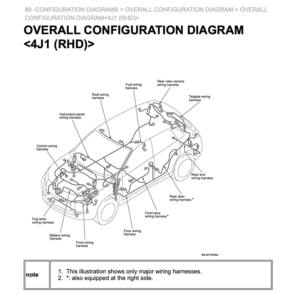 ASX MITSUBISHI ASX 2020-2022 Full Manual Set – Repair & Maintenance Manual