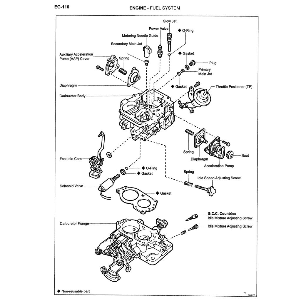 TOYOTA HILUX "SR" N140/150/160/170/190 1997-2005 Full Manual Set – Repair & Maintenance Manual