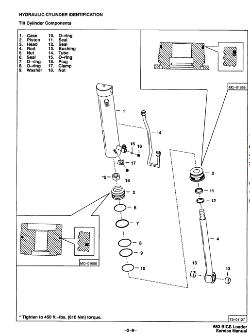 Bobcat 653 Skid-Steer Loader Service Manual Workshop Guide