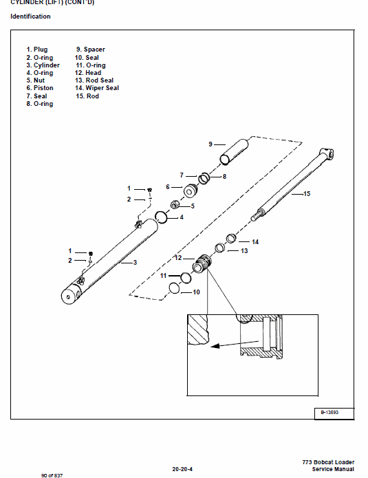 Bobcat 773 G-series Skid-Steer Loader Service Manual Workshop Guide