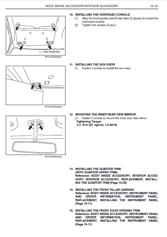 Hino Truck 2016 COE HEV Service Manual Workshop Guide