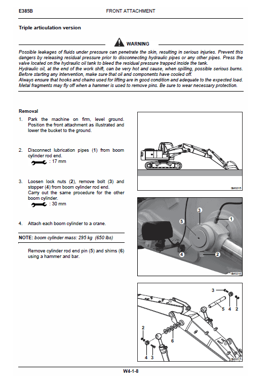 New Holland E385B ROPS Tier 3 Excavator Service Manual Workshop Guide