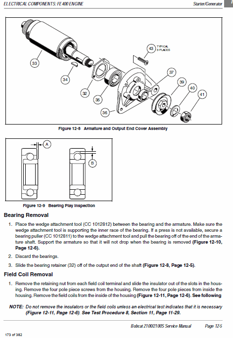 Bobcat 2100 and 2100s Utility Vehicle Service Manual Workshop Guide