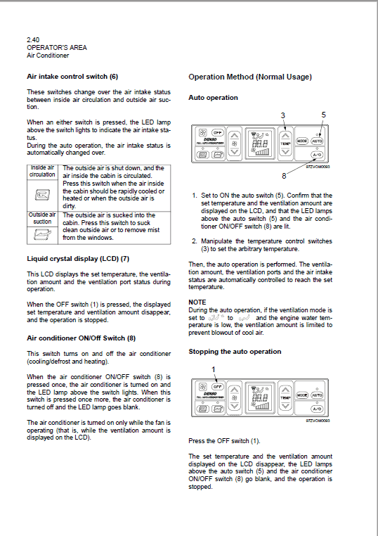 Kawasaki 115ZV Wheel Loader Repair Service Manual