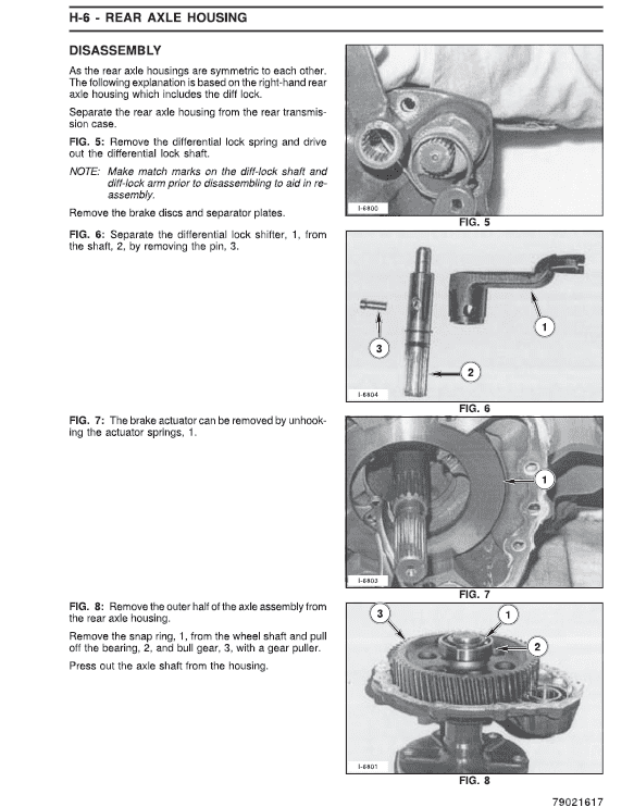 Challenger MT225 Tractor Service Manual Workshop Guide