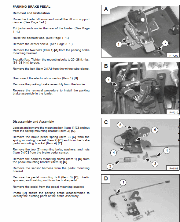 Bobcat 450 and 453 Skid-Steer Loader Service Manual Workshop Guide