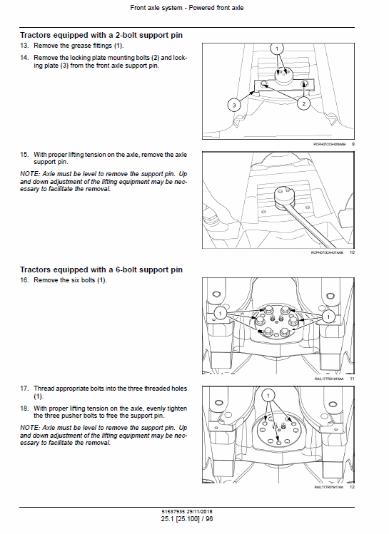 New Holland T8.320, T8.350, T8.380, T8.410, T8.435 Tractor Service Manual Workshop Guide