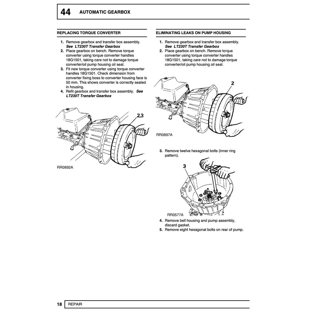 LAND ROVER DISCOVERY SERIES I 1989-1998 Full Manual Set – Repair & Maintenance Manual