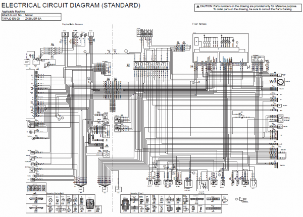 Hitachi ZX68USR-5A Excavator Service Repair Manual Workshop Guide