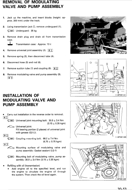 Komatsu D31P-20A, D31S-20, D31Q-20, D37E-5, D37P-5A Dozer Manual Workshop Guide