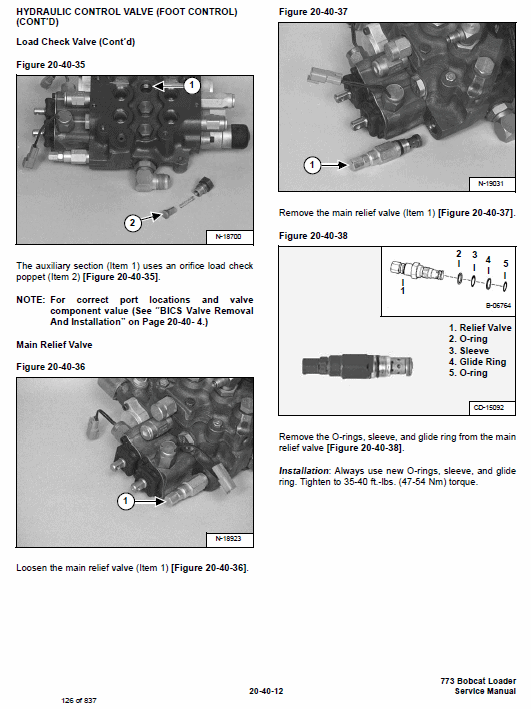 Bobcat 773 G-series Skid-Steer Loader Service Manual Workshop Guide