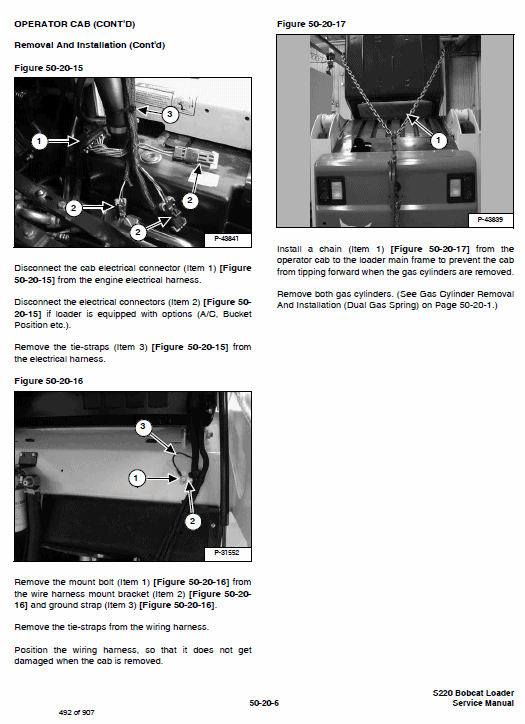 Bobcat S220 Turbo Skid-Steer Loader Service Manual Workshop Guide