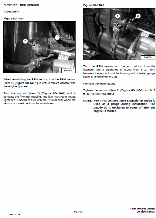 Bobcat T300 Turbo, T300 Turbo High Flow Service Manual Workshop Guide