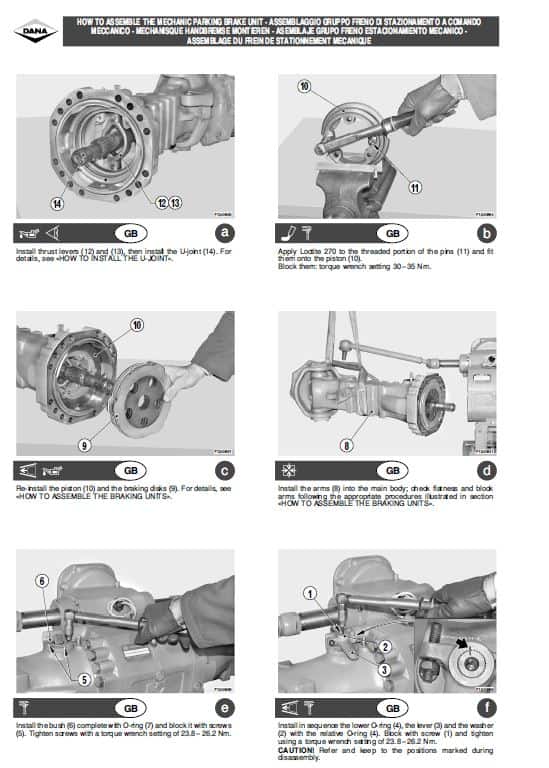 Manitou MHT-X 780 T-E3, MHT-X 860 LT-E3, MHT-X 950 LT-E3 Telehandler Repair Manual