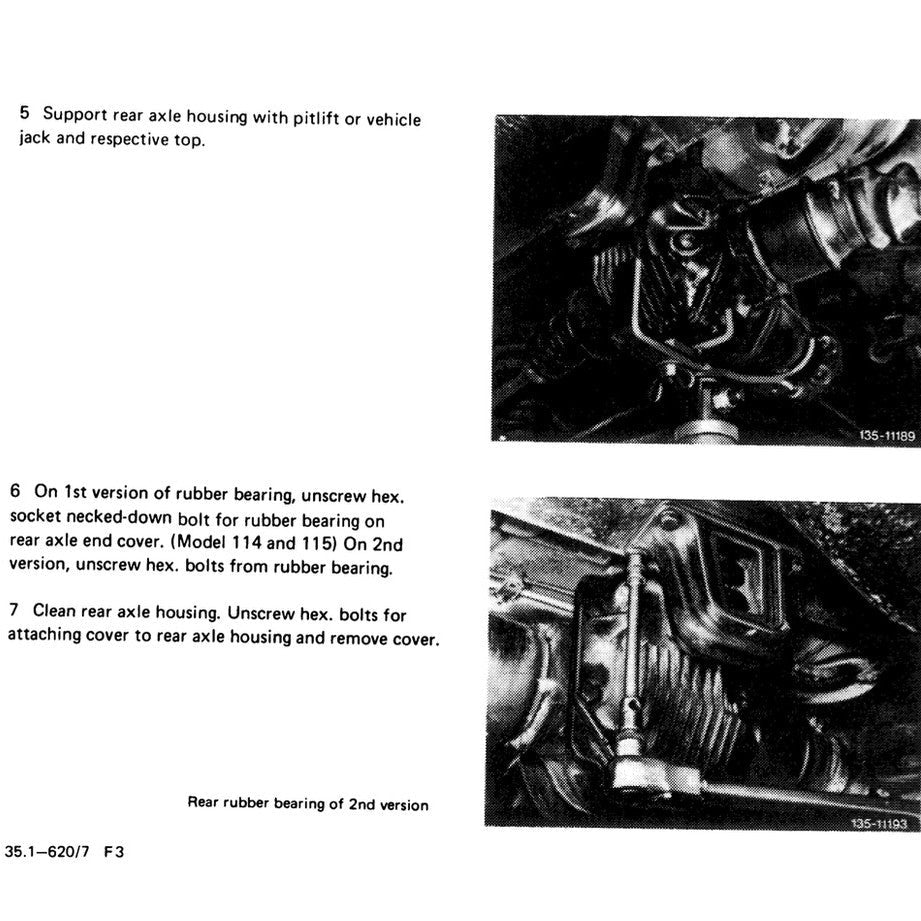MERCEDES-BENZ W114 W115 1968-1976 Full Manual Set – Repair & Maintenance Manual LIBRARY