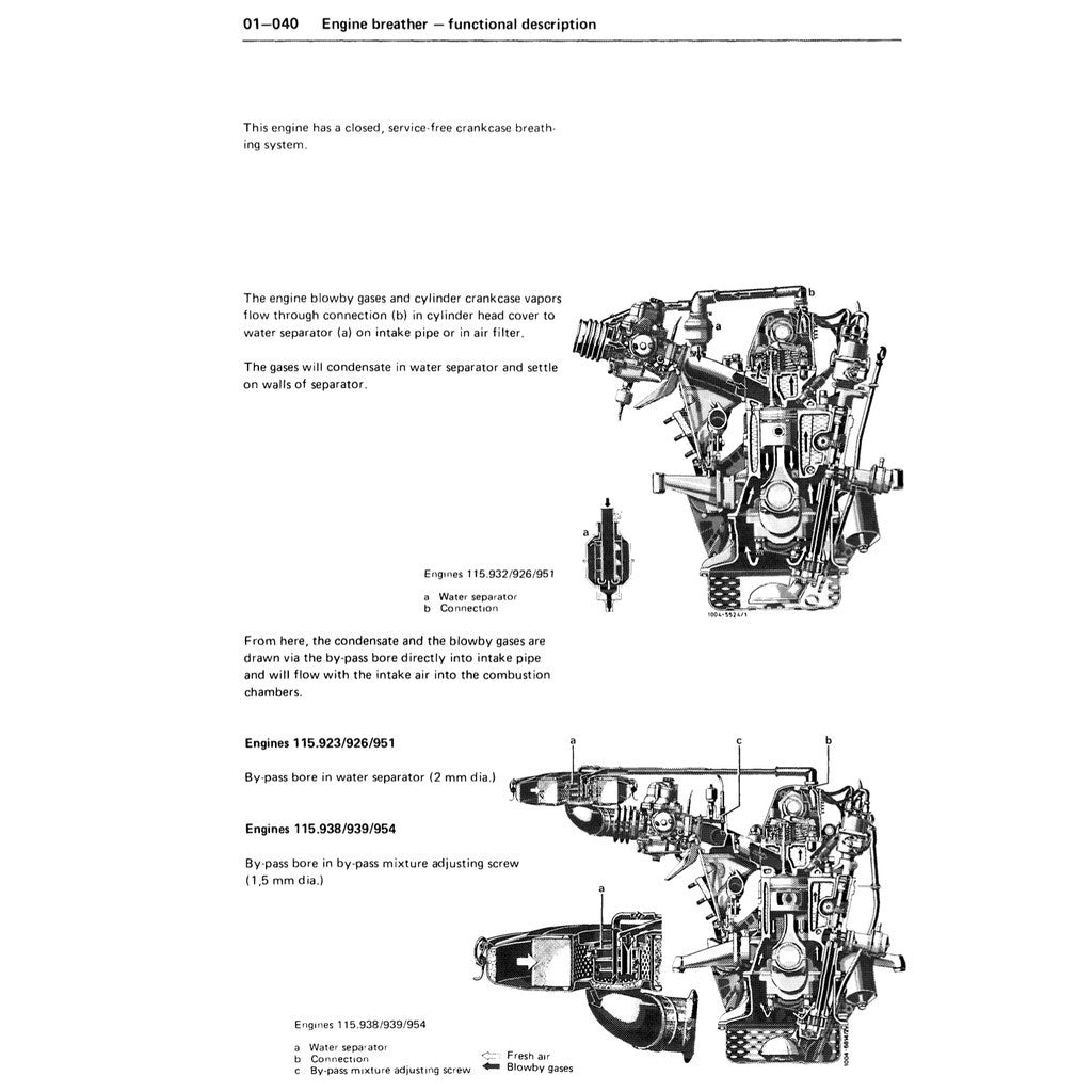 MERCEDES-BENZ W123 1976-1986 Full Manual Set – Repair & Maintenance Manual LIBRARY